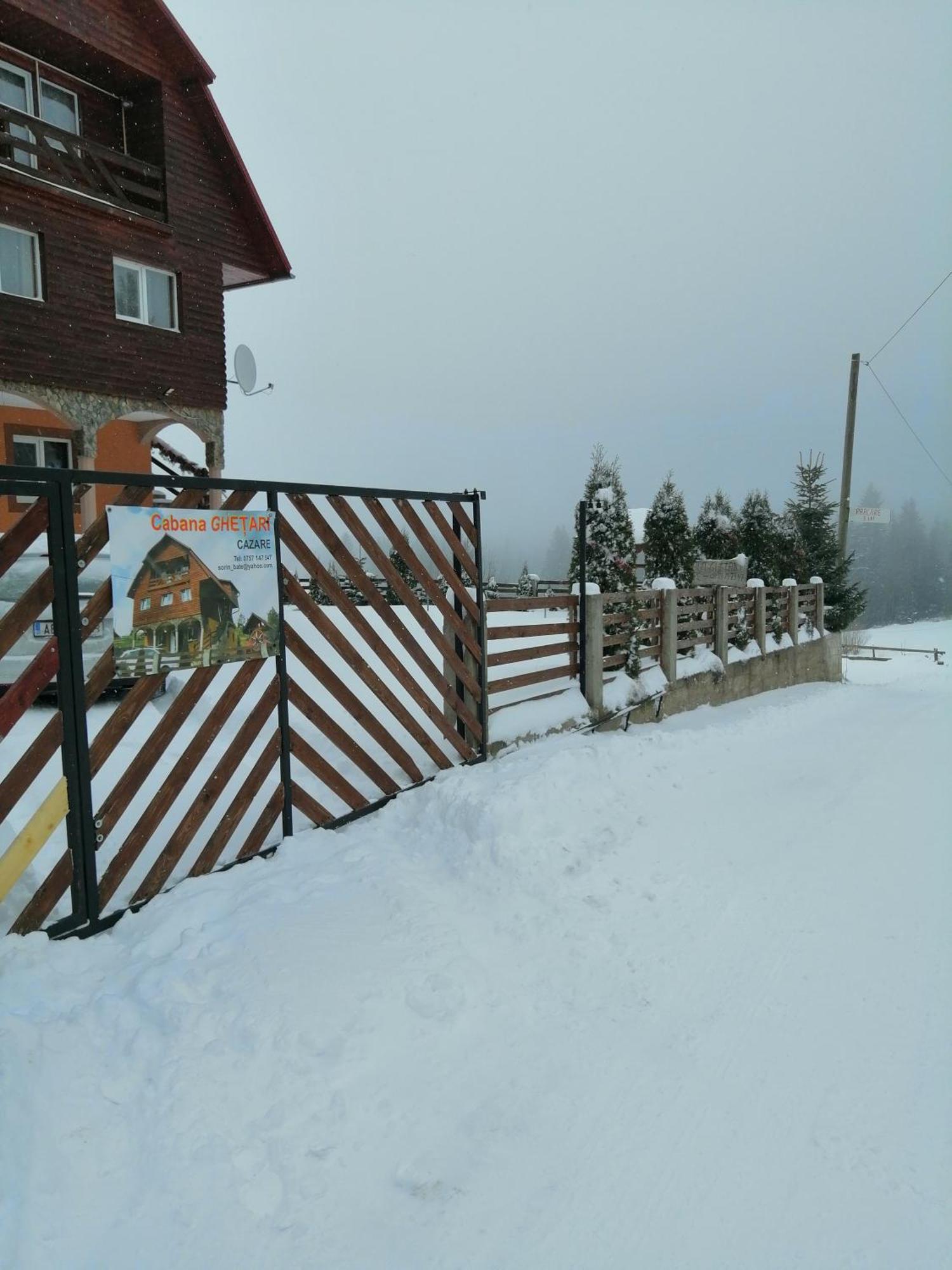 Cabana Ghetari Екстериор снимка